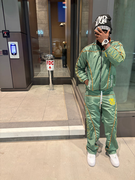 “Emerald Authority” Windbreaker Set